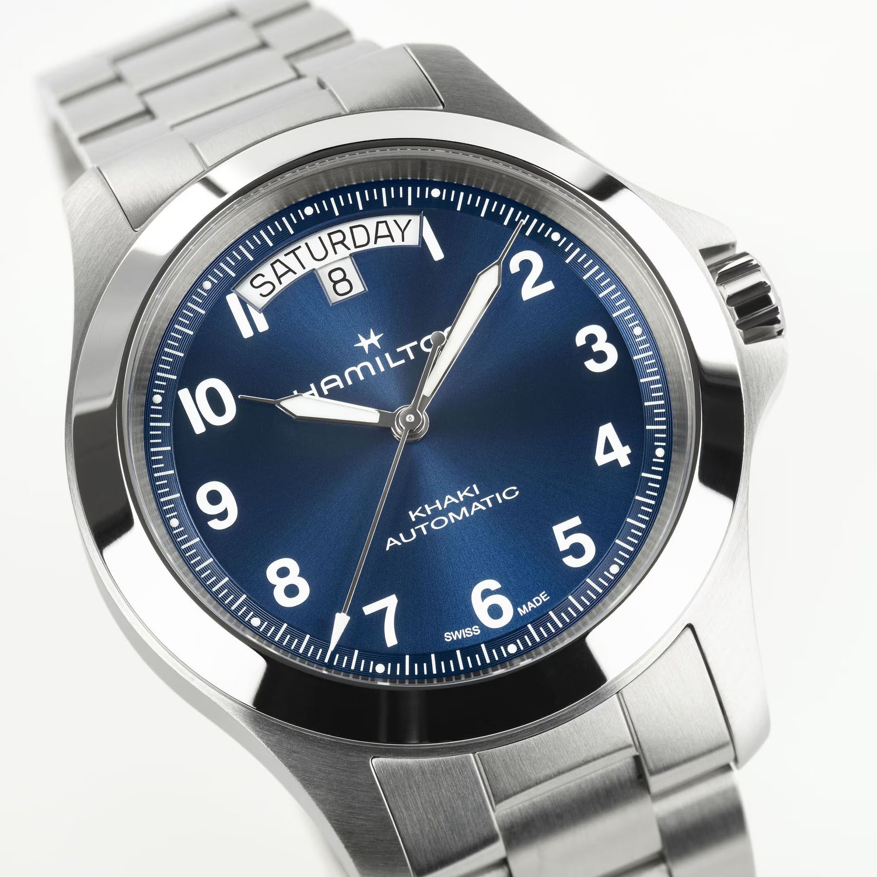 HAMILTON Khaki Field King Day-Date Automatic 40mm Mens Watch H64475140