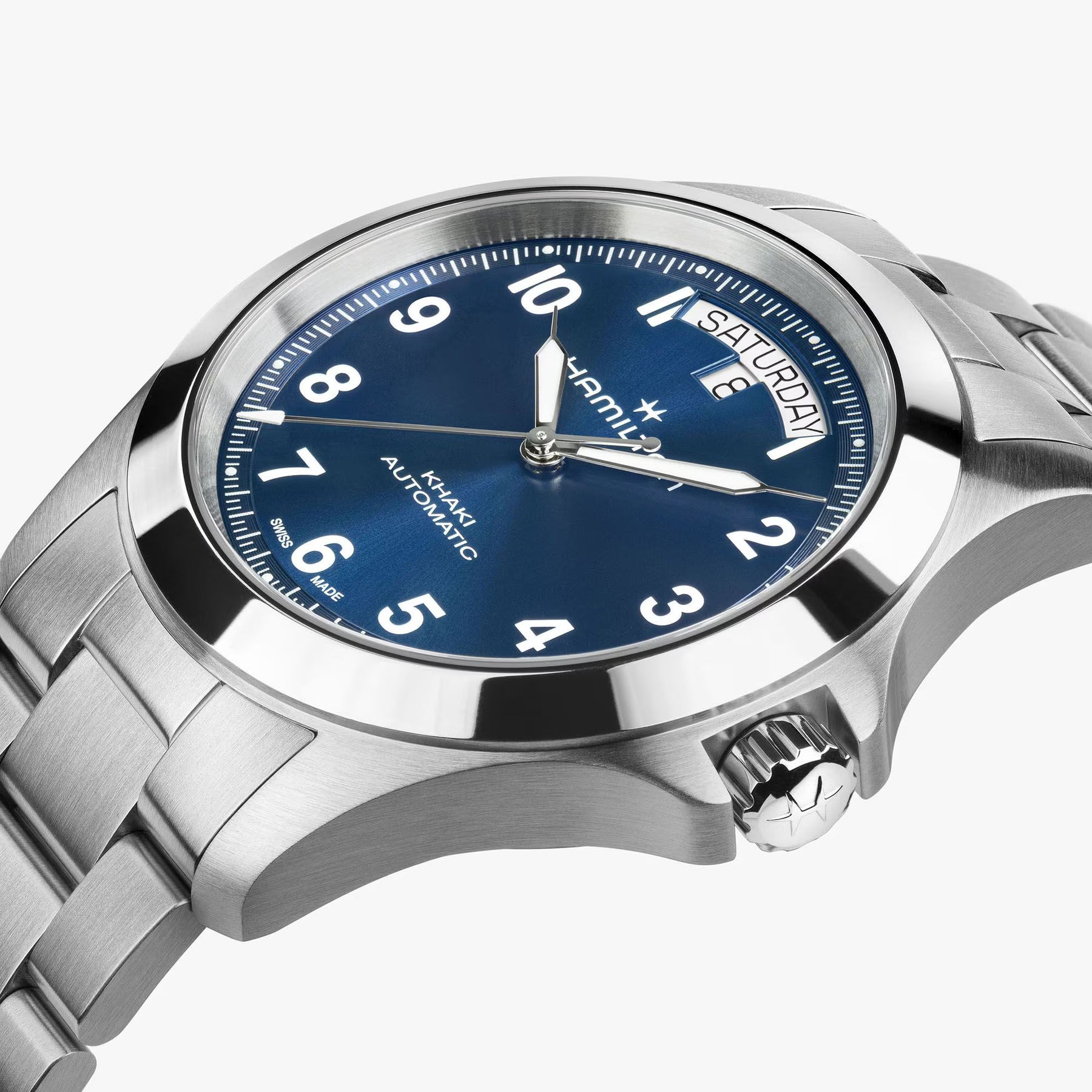 HAMILTON Khaki Field King Day-Date Automatic 40mm Mens Watch H64475140