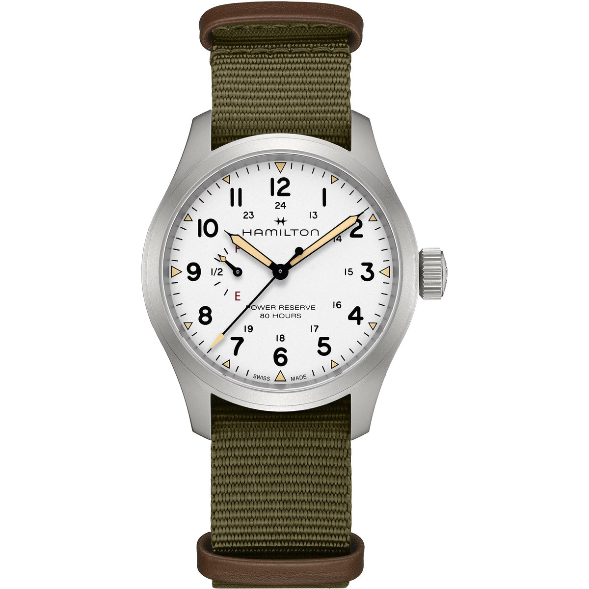 HAMILTON Khaki Field Mechanical Power Reserve 40mm Watch H69509910