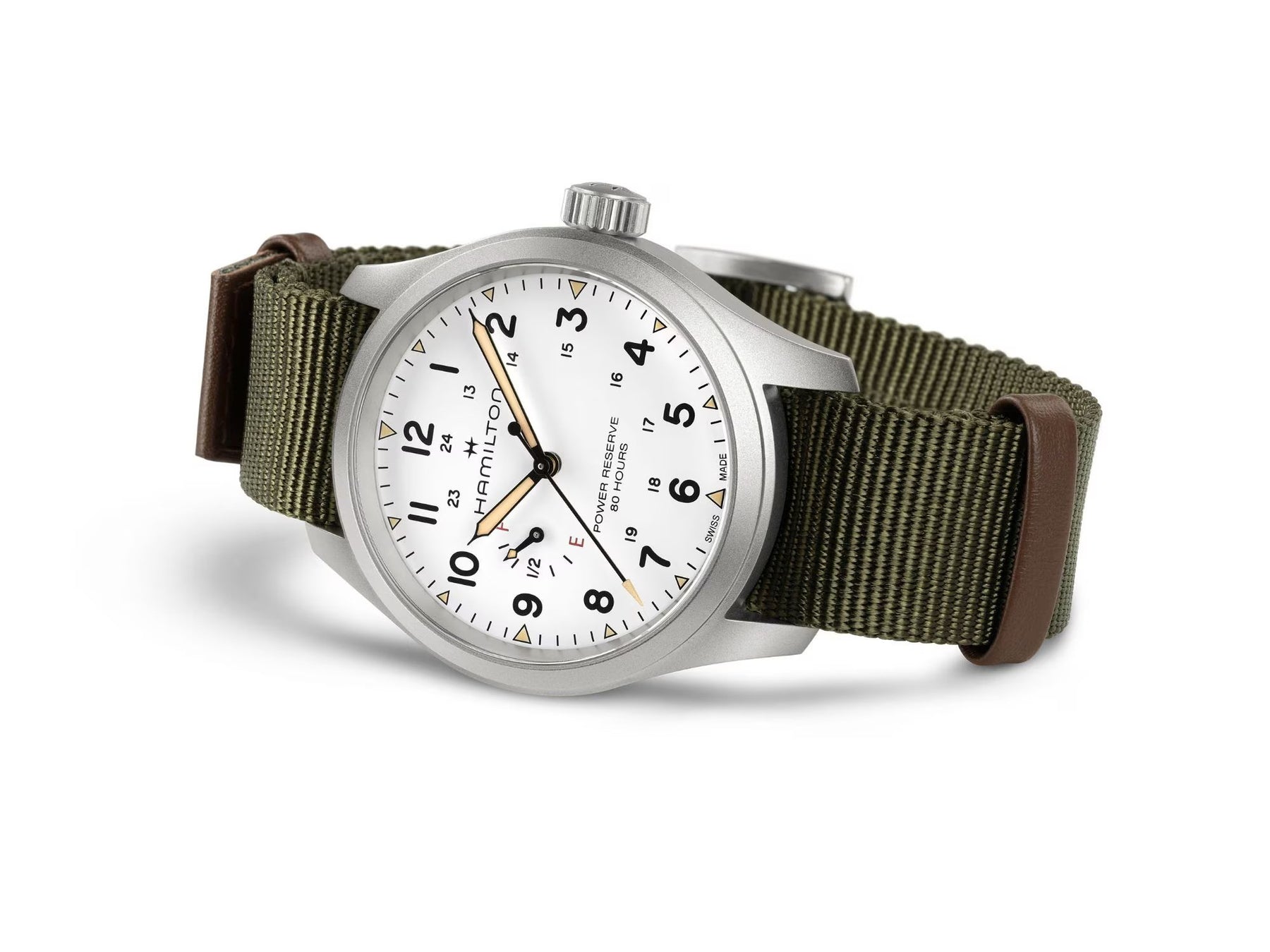 HAMILTON Khaki Field Mechanical Power Reserve 40mm Watch H69509910