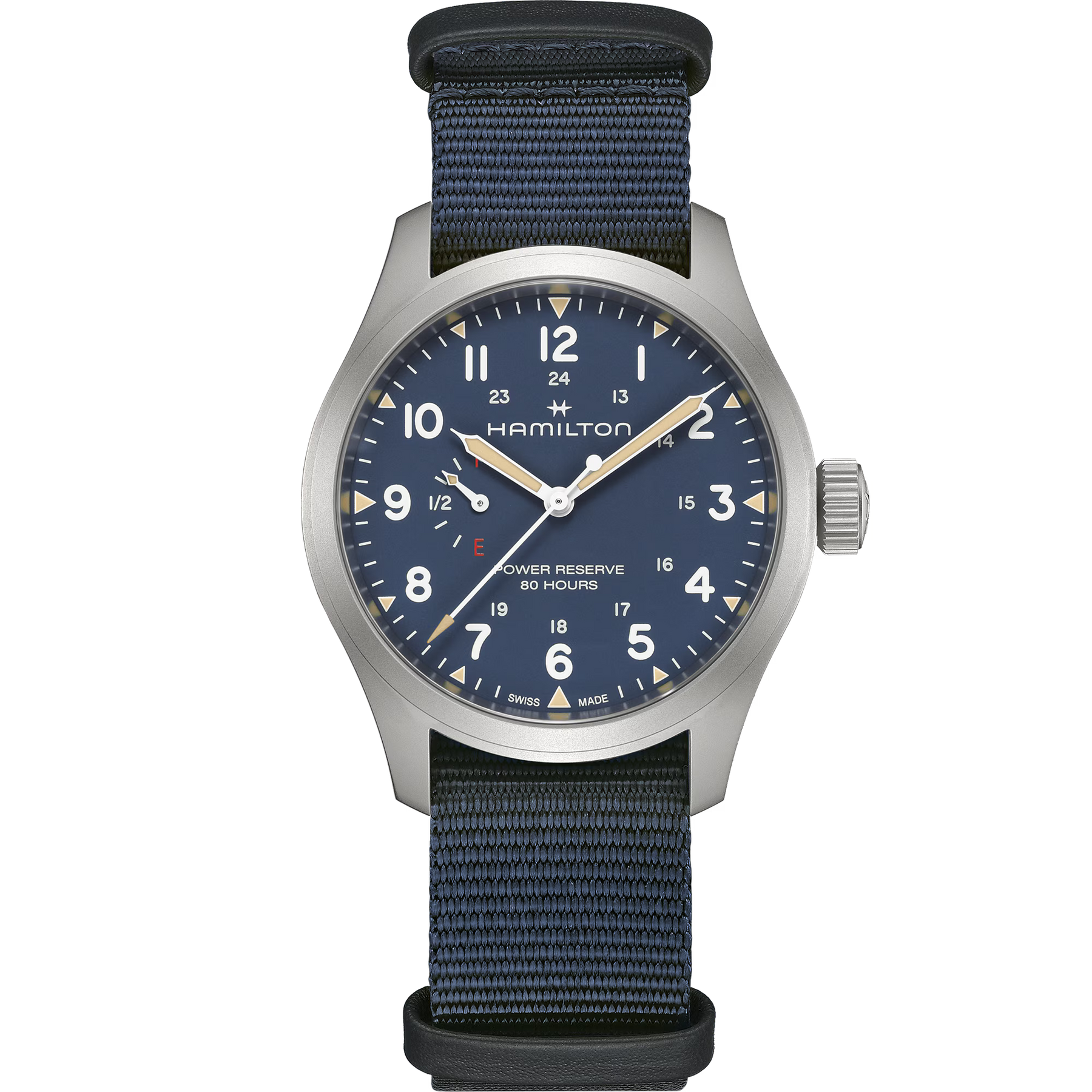 HAMILTON Khaki Field Mechanical Power Reserve 40mm Watch H69509940