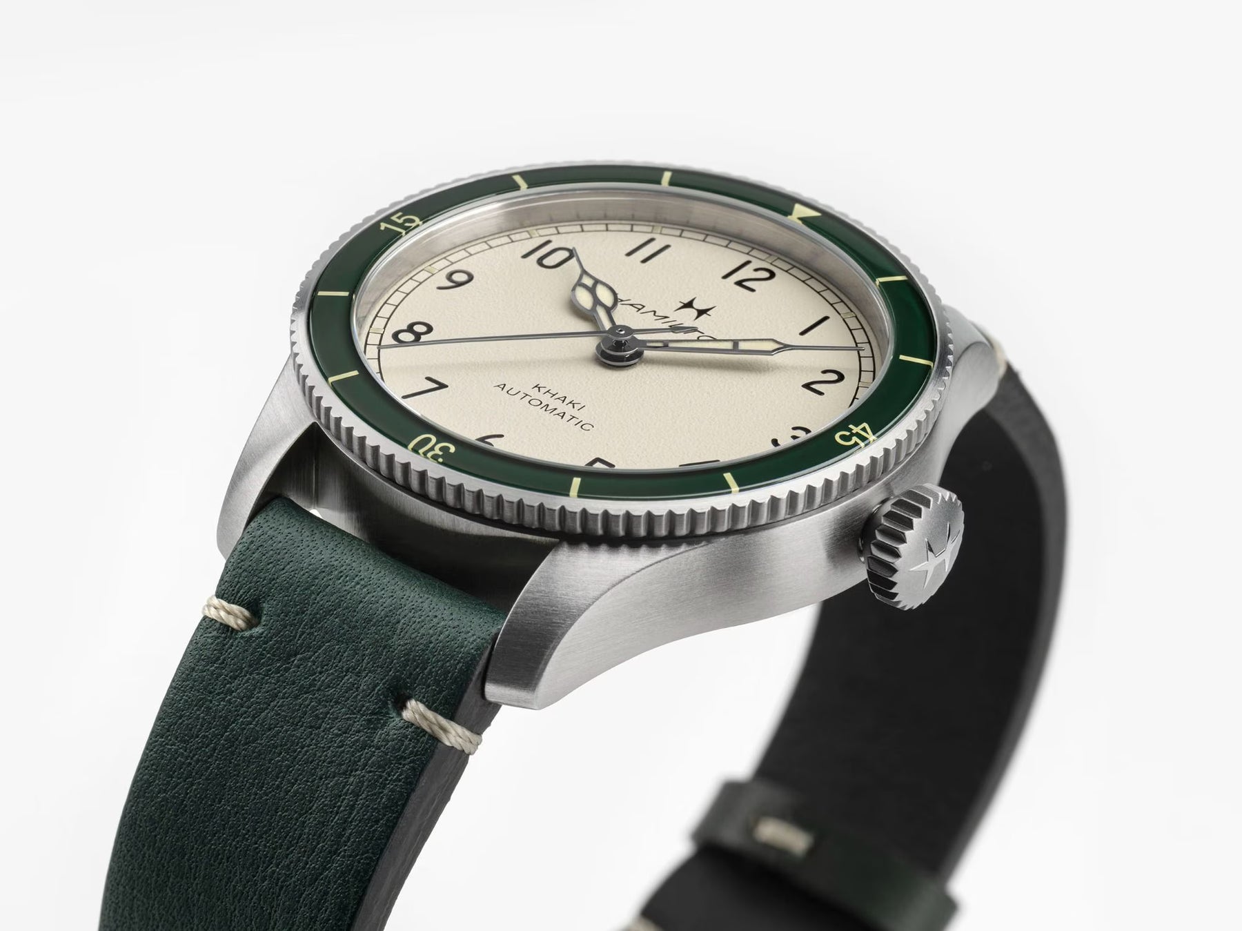 HAMILTON Khaki Aviation Pilot Pioneer Automatic 38mm Watch H76255810
