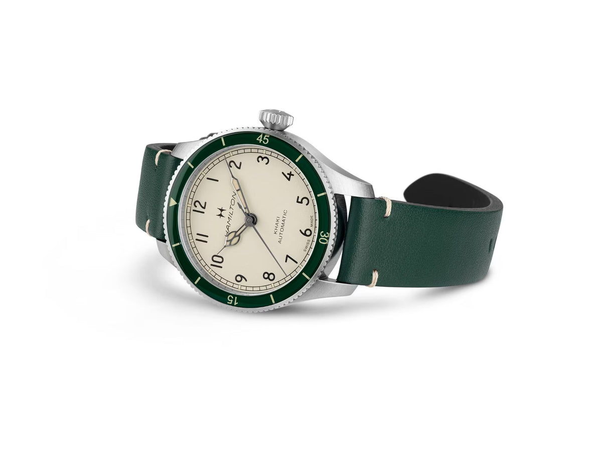HAMILTON Khaki Aviation Pilot Pioneer Automatic 38mm Watch H76255810