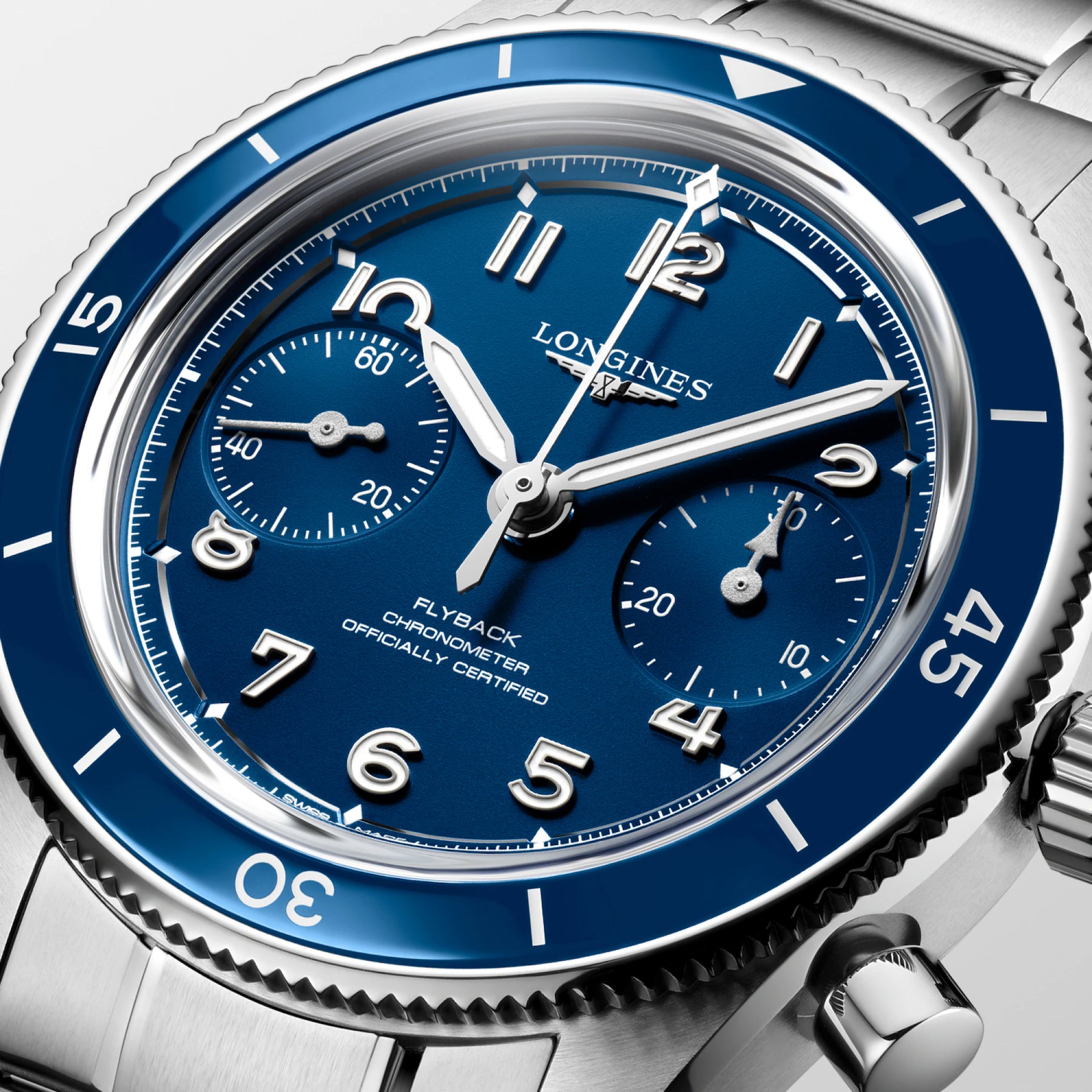 Longines Spirit Flyback 39.5mm Mens Watch L37214936