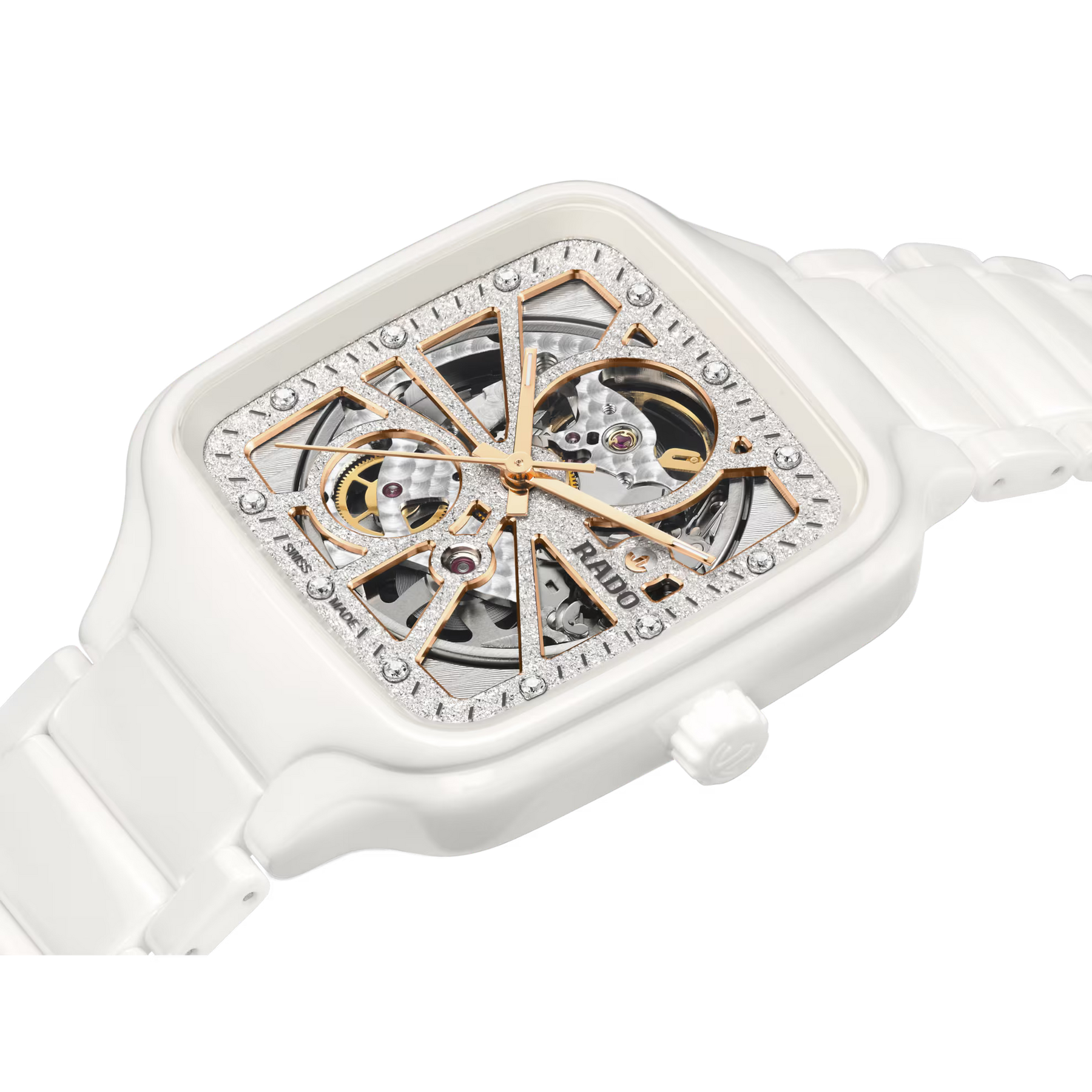 RADO True Square Automatic Open Heart Sparkling 38mm R27073722