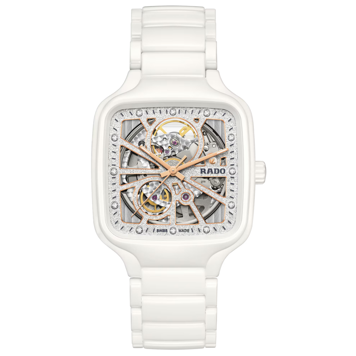 RADO True Square Automatic Open Heart Sparkling 38mm R27073722