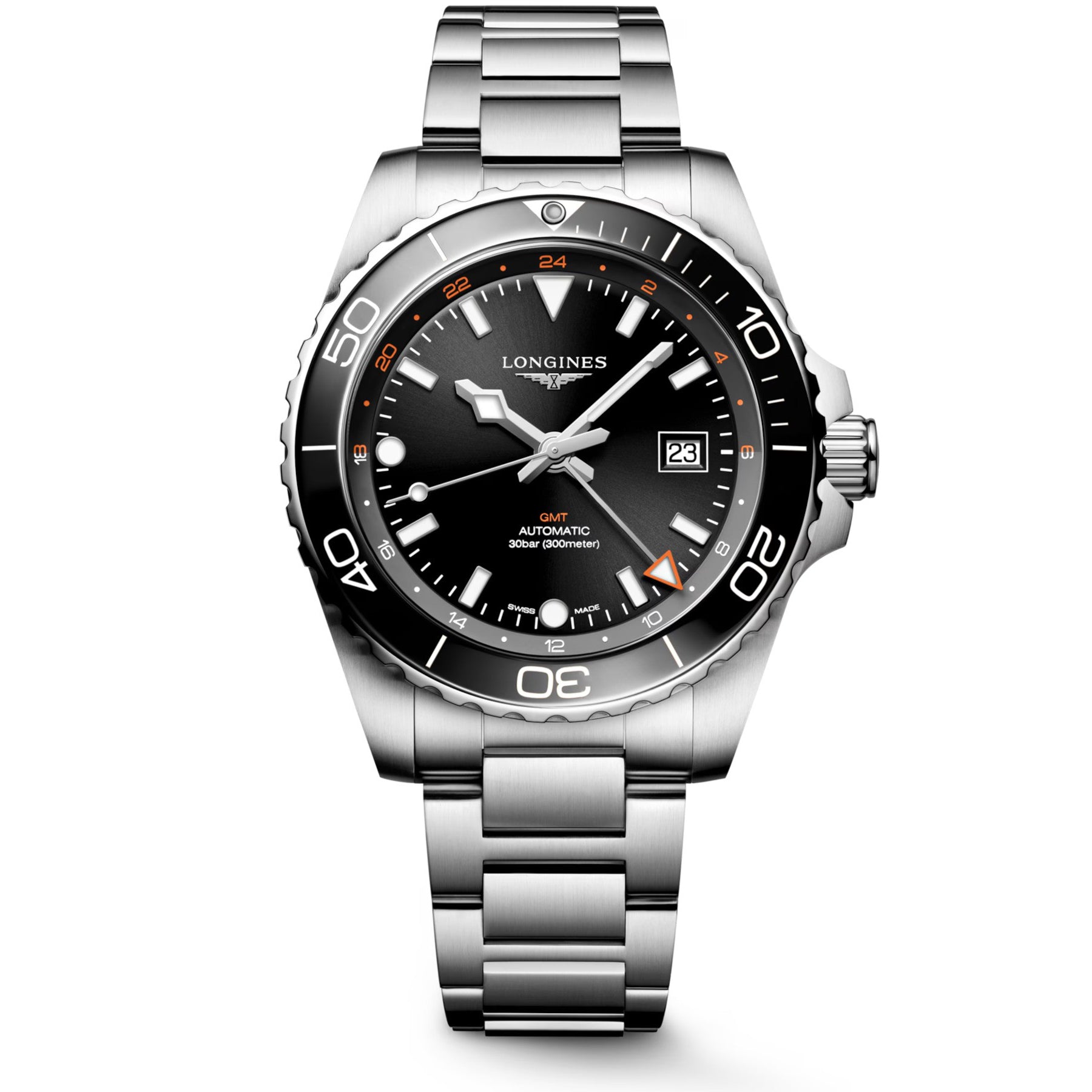 Longines Hydroconquest GMT 43mm Mens Watch L38904566