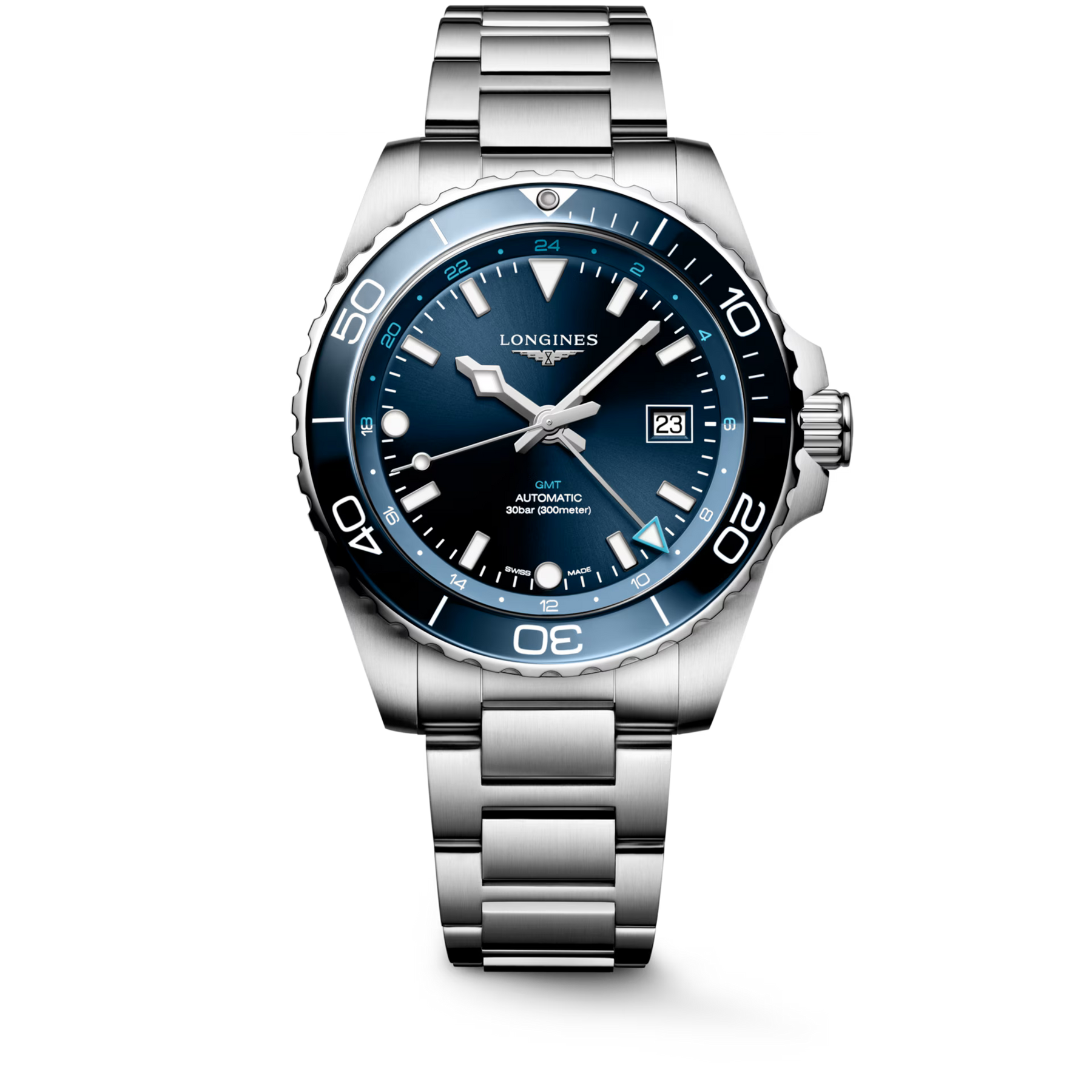 Longines Hydroconquest GMT 43mm Mens Watch L38904966