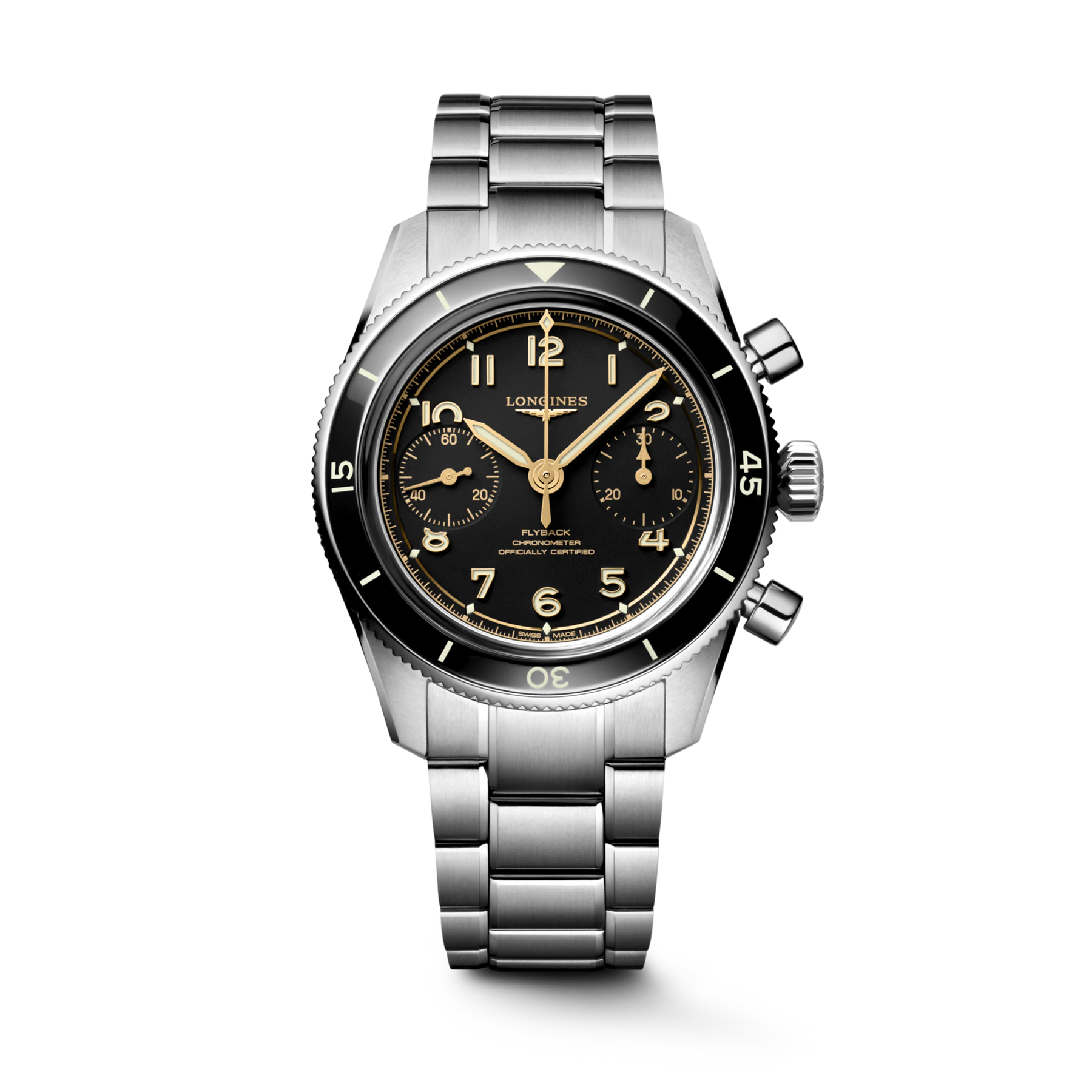 Longines Spirit Flyback 39.5mm Mens Watch L37214536