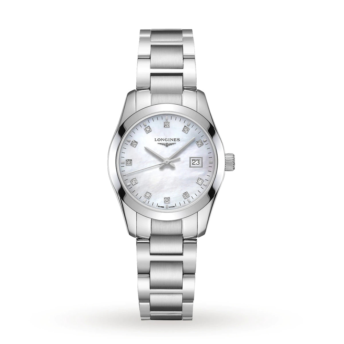 Longines Ladies Conquest Classic Diamond Automatic Preston