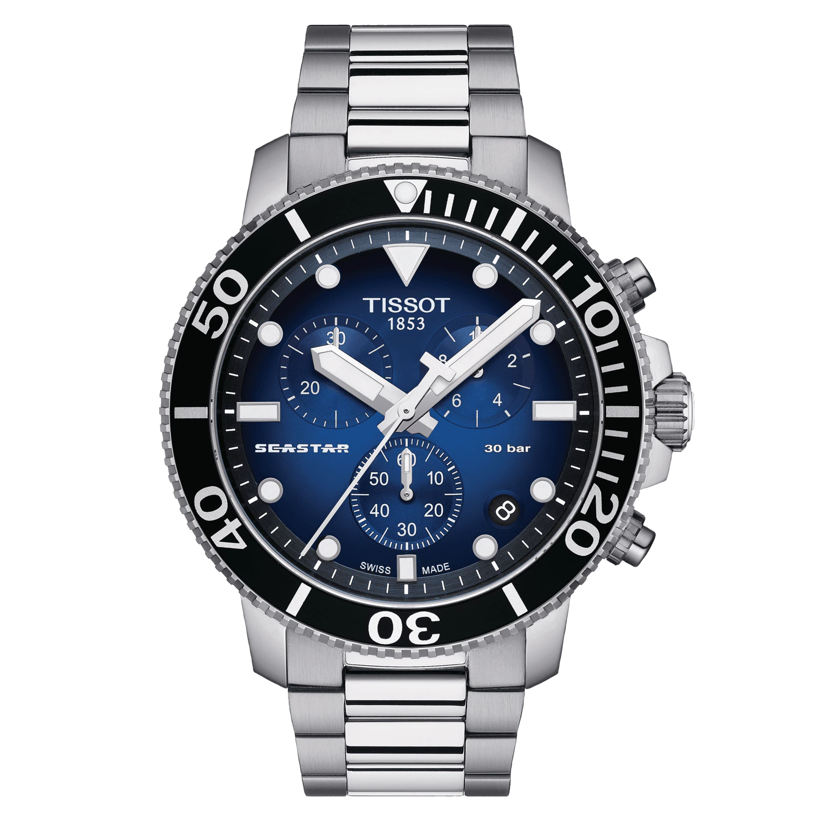 T-Sport Seastar 1000 Chronograph 45mm Mens Watch T1204171104101