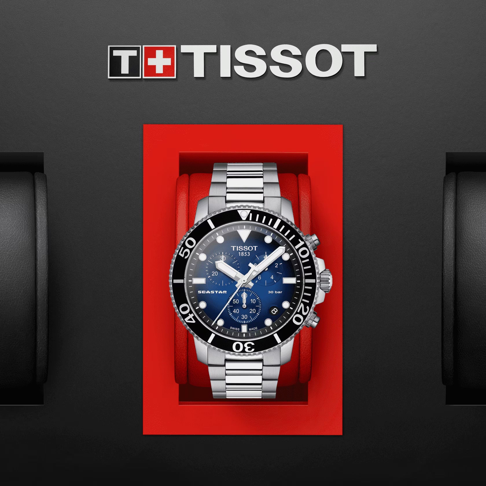 T-Sport Seastar 1000 Chronograph 45mm Mens Watch T1204171104101