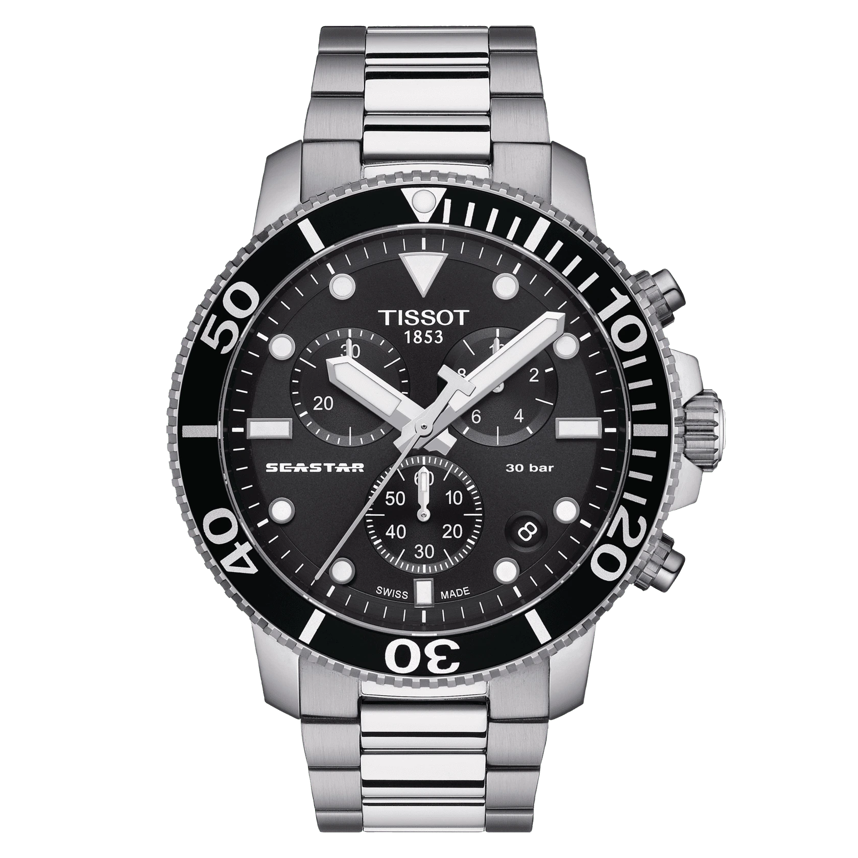T-Sport Seastar 1000 Chronograph 45mm Mens Watch T1204171105100