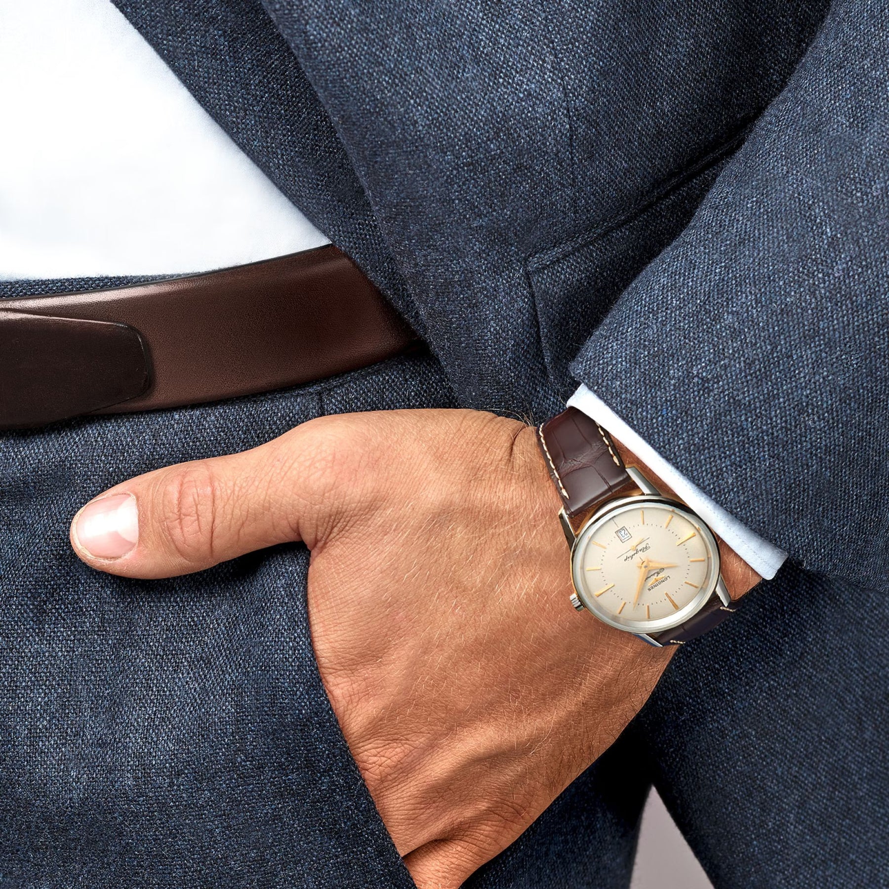 Flagship Heritage 38mm Mens Watch L47954782