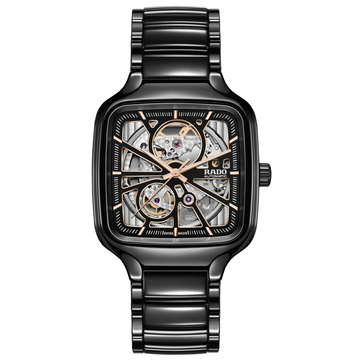 RADO True Square Automatic Open Heart 38mm Unisex Watch R27086162